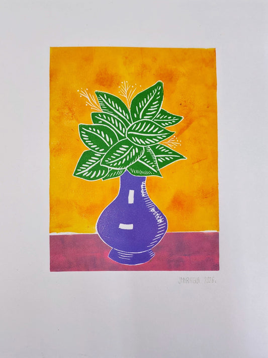 Flor "Calathea"