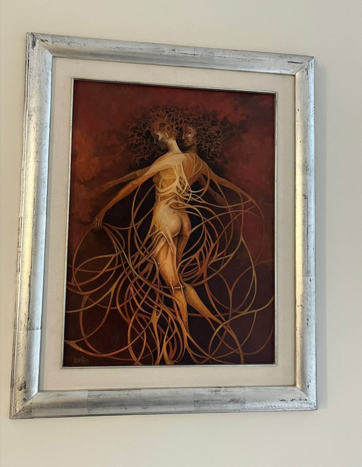 Obra de arte original- Danza del desdoblamiento