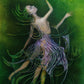 Obra de arte original- Bailando con el viento