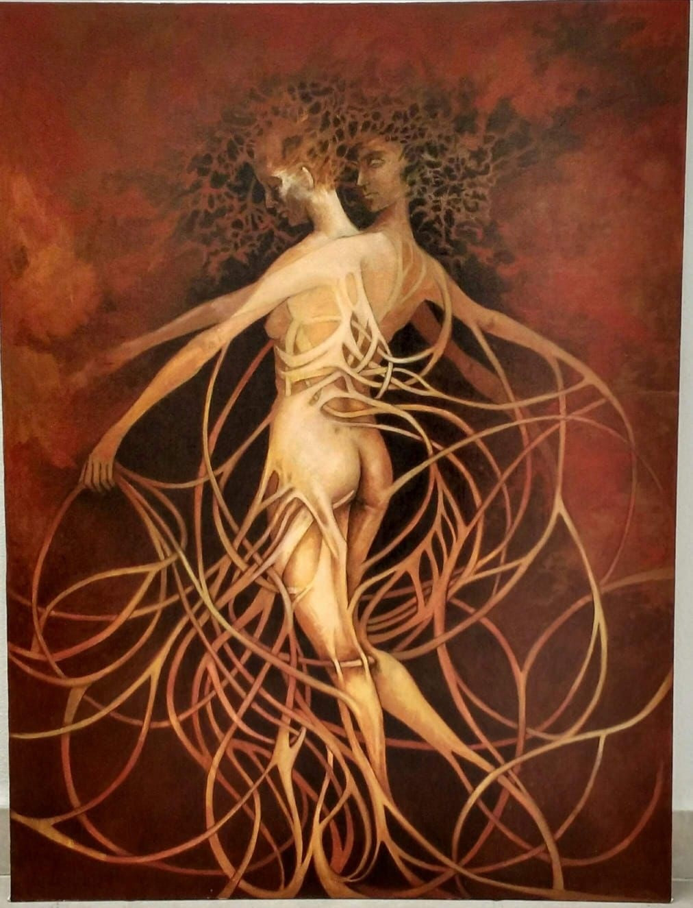 Obra de arte original- Danza del desdoblamiento