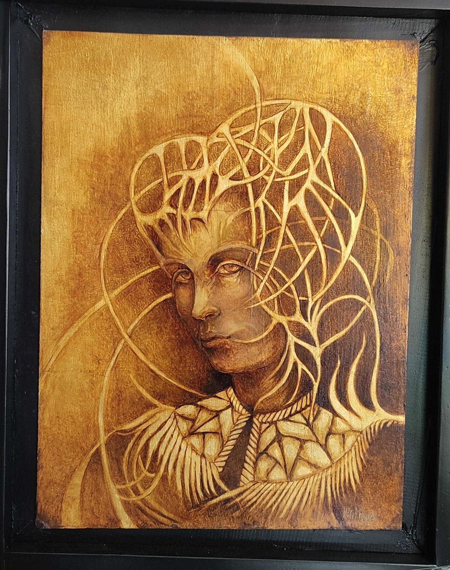 Obra de arte original - El tocado