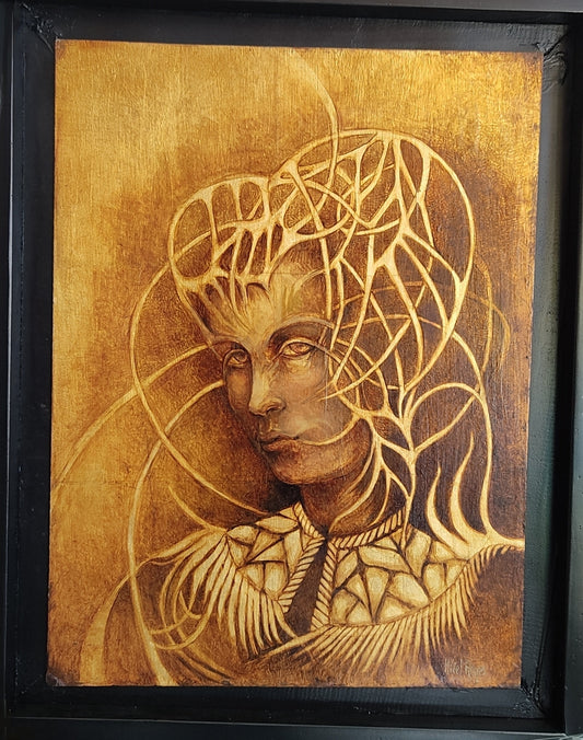 Obra de arte original - El tocado