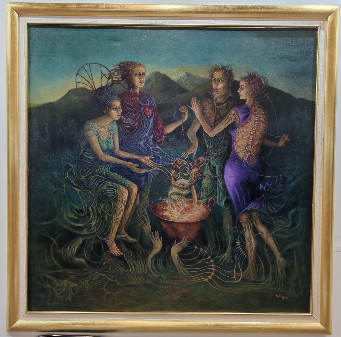 Obra de arte original - Invocaciones Afectivas