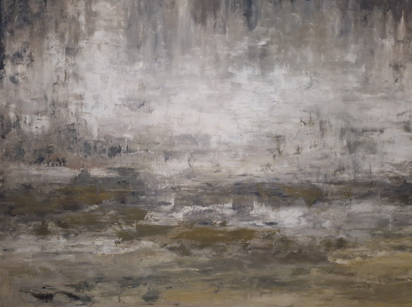 Día nublado y lluvioso - Obra de arte original