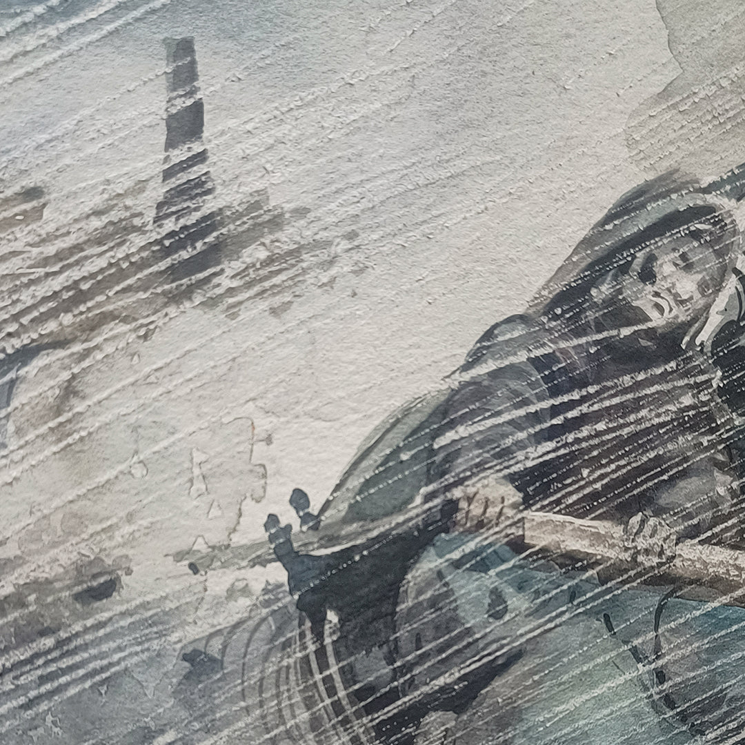 Obra de arte original - Tormenta