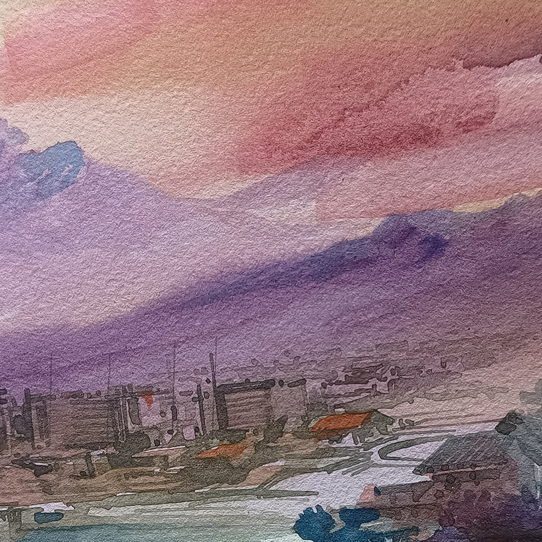Obra de arte original - Atardecer