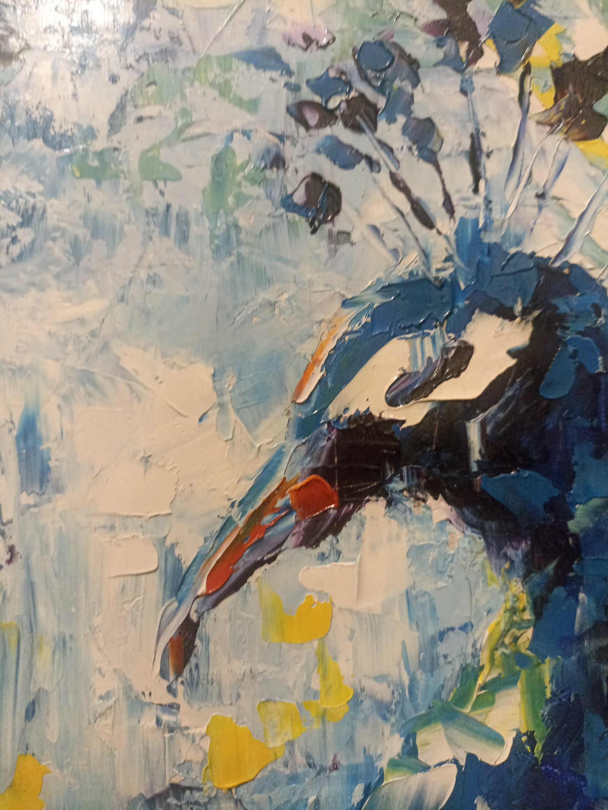 Rainy feathers