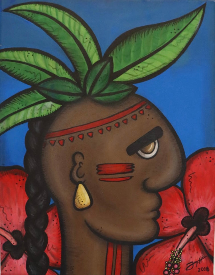 Camino a Brasil - Cuadro decorativo infantil
