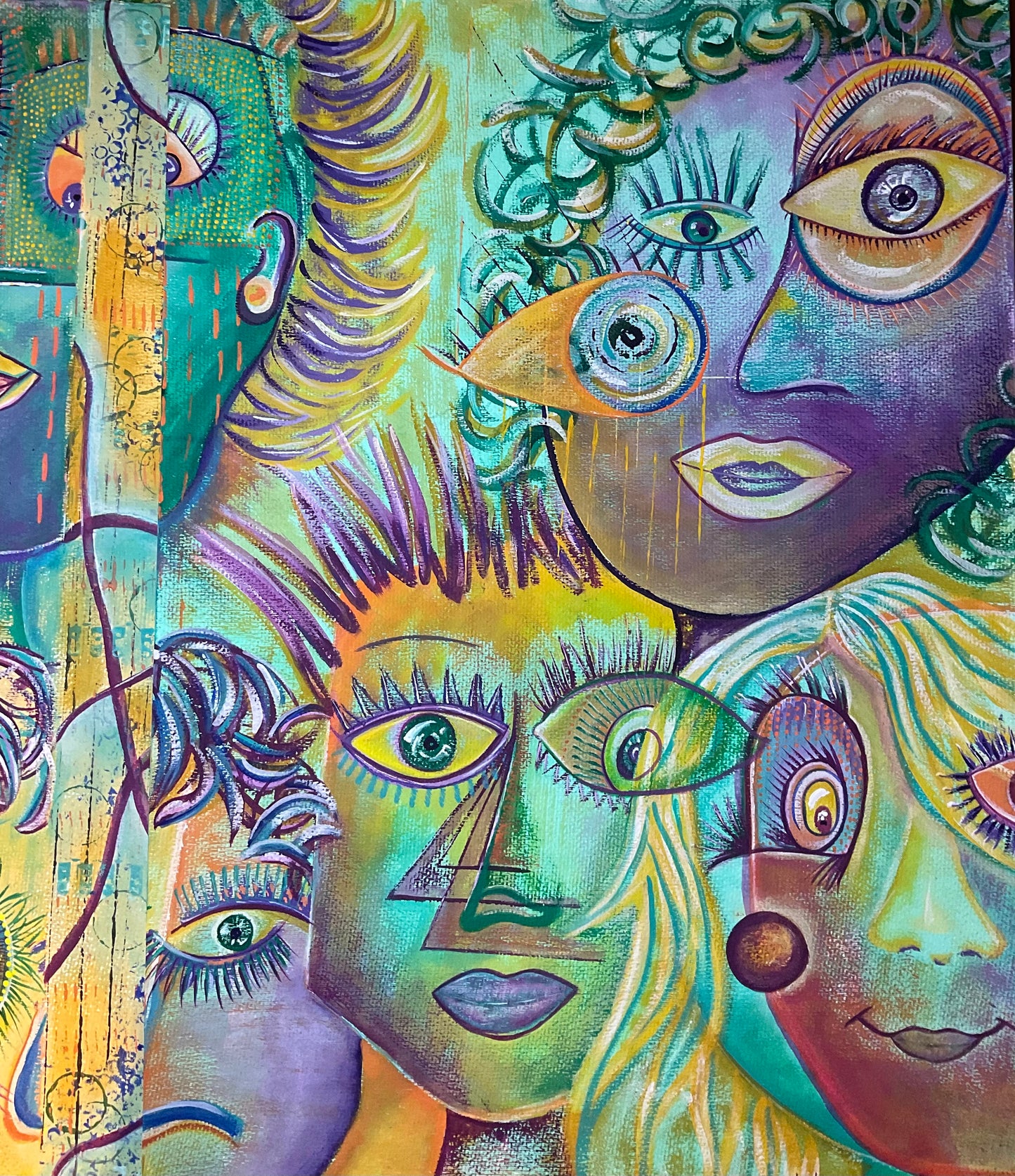 Evelyn Cohen. Rostros