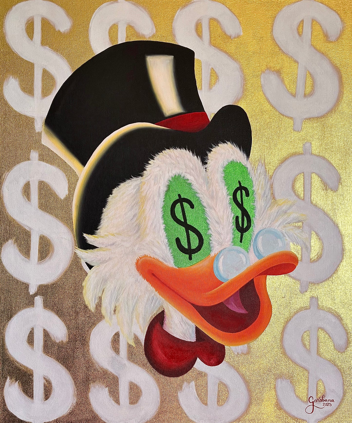 Obra de arte- Rico McPato Golden Fever
