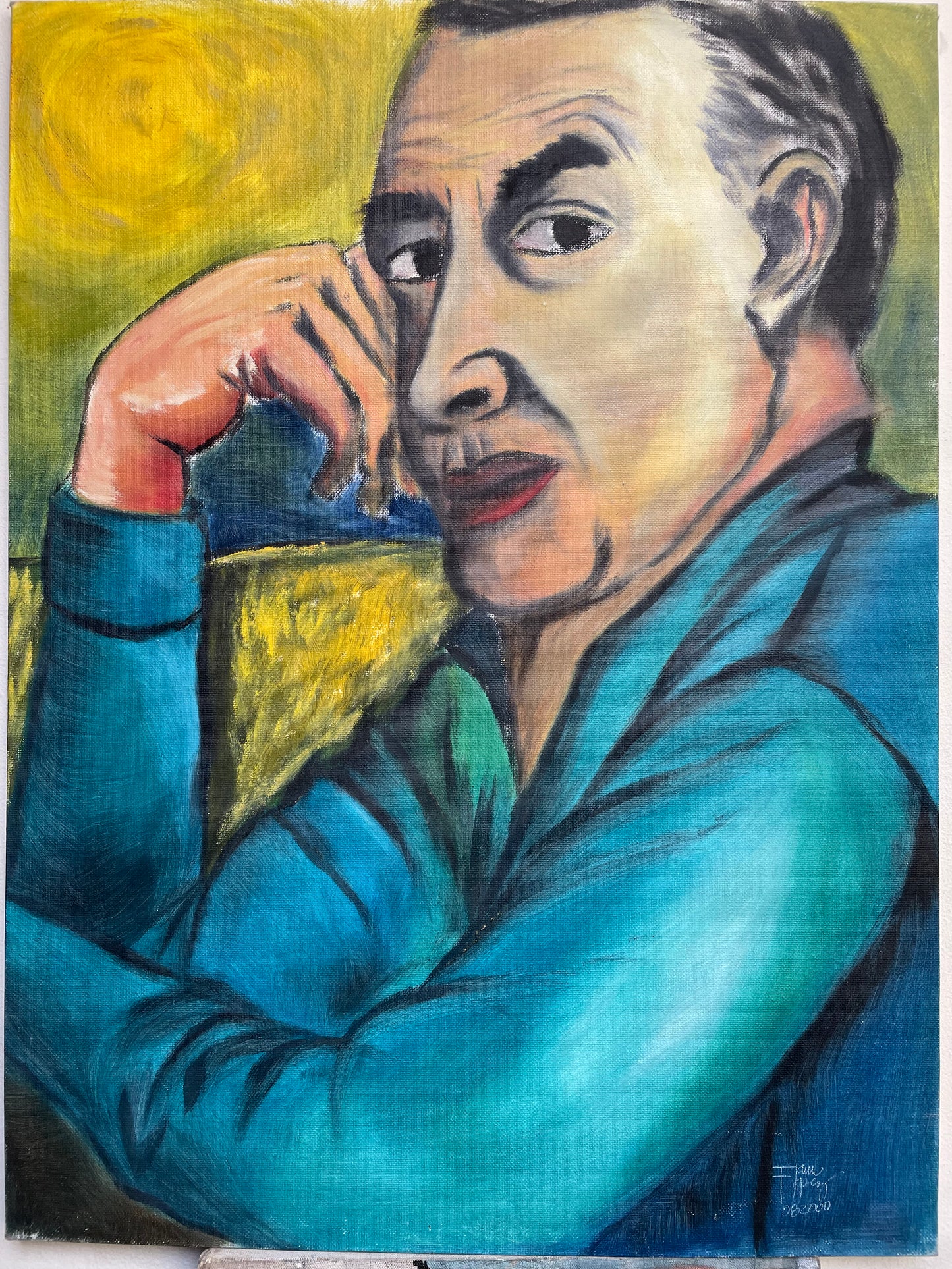 De perfil