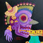 Cuadro decorativo - Miquiztli Atl chinolli