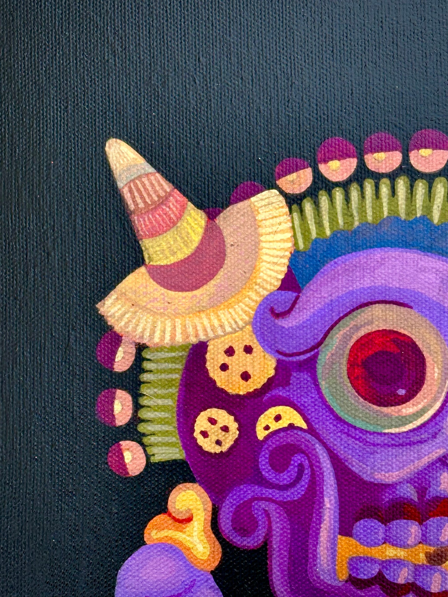 Cuadro decorativo - Miquiztli Atl chinolli