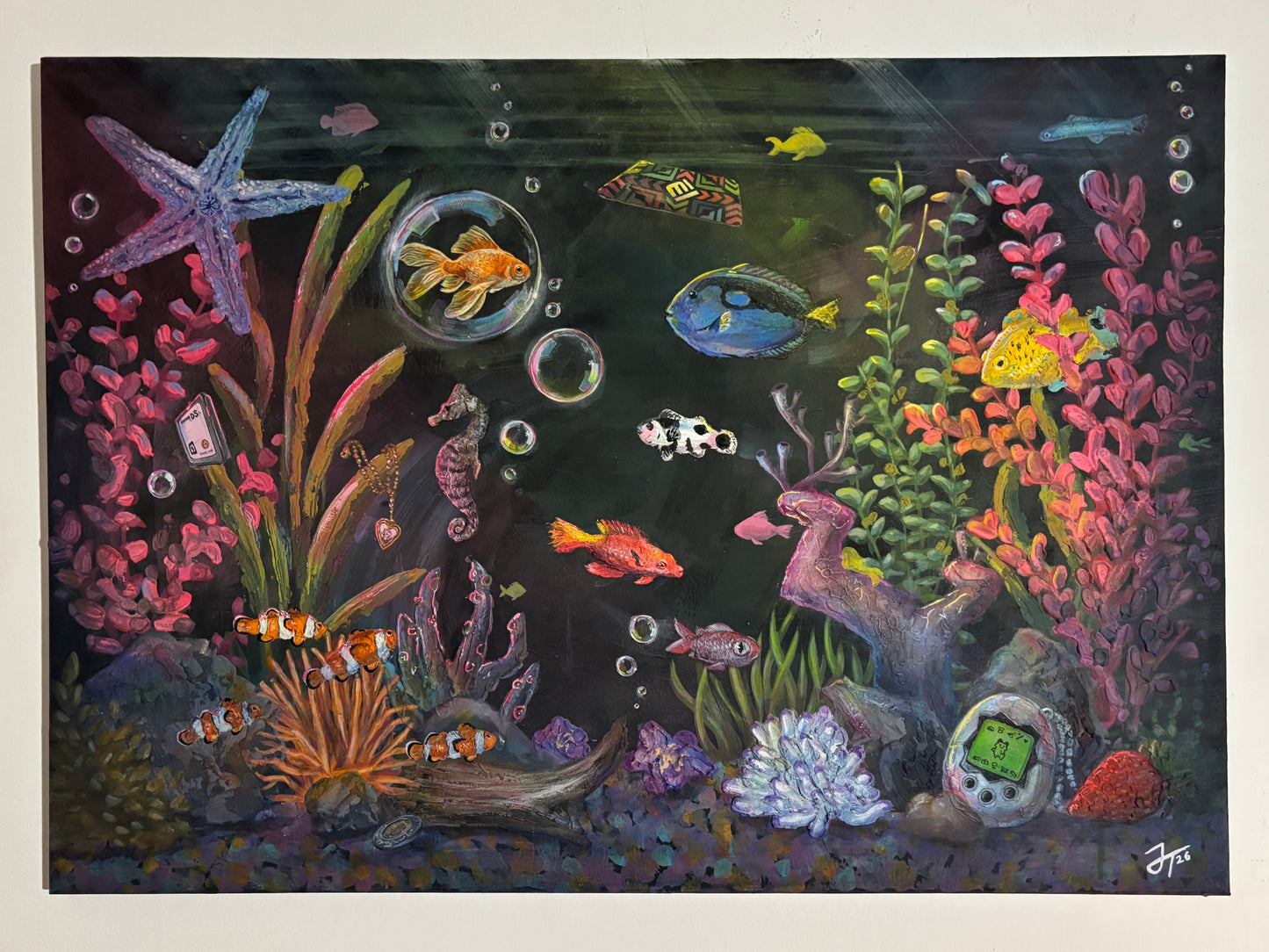Cuadro decorativo - Pez de agua dulce