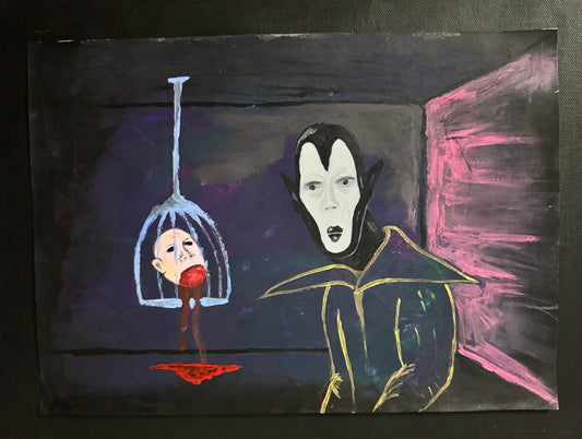 Pintura Acrílica - Prisionero