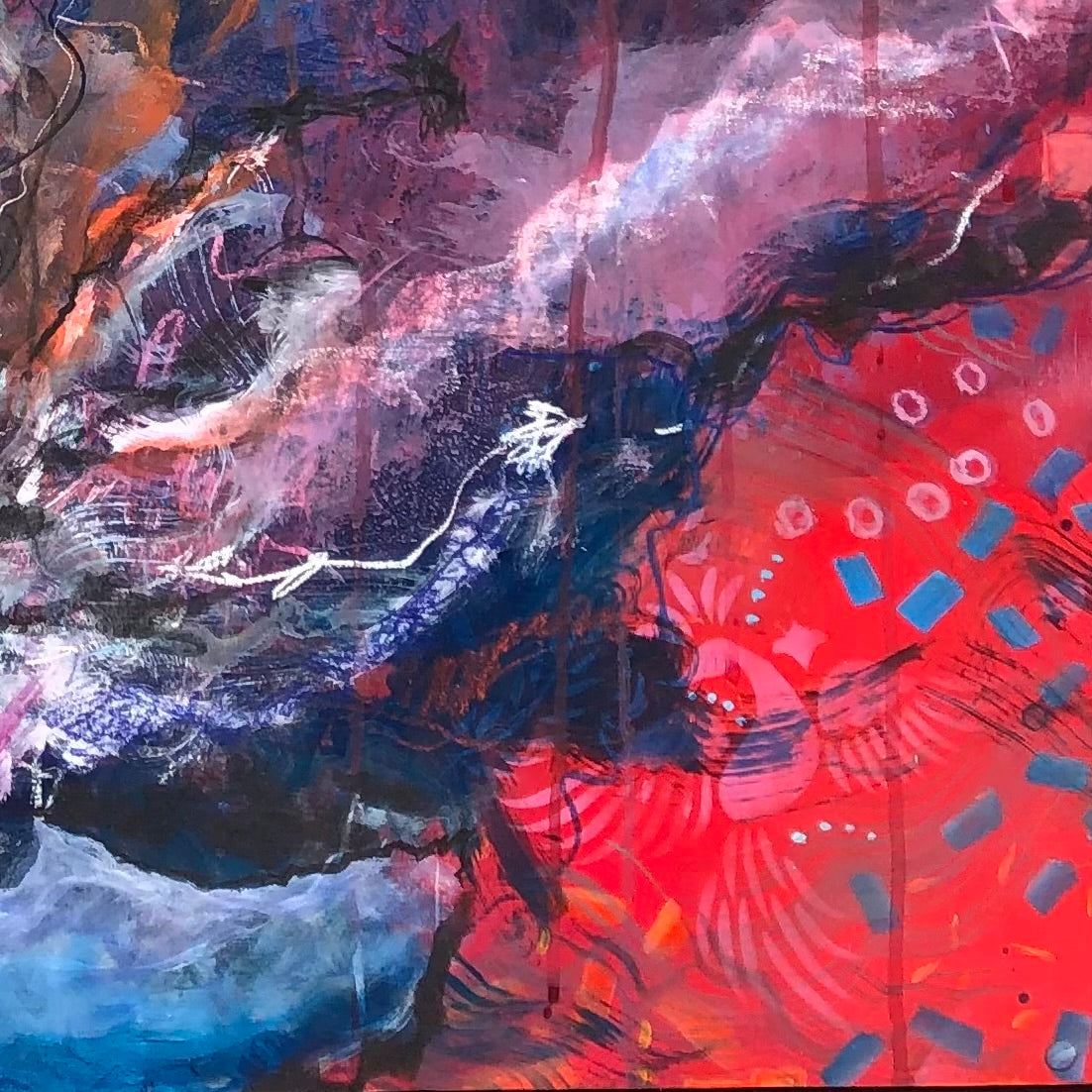 Obra de Arte Original - Bugambilia