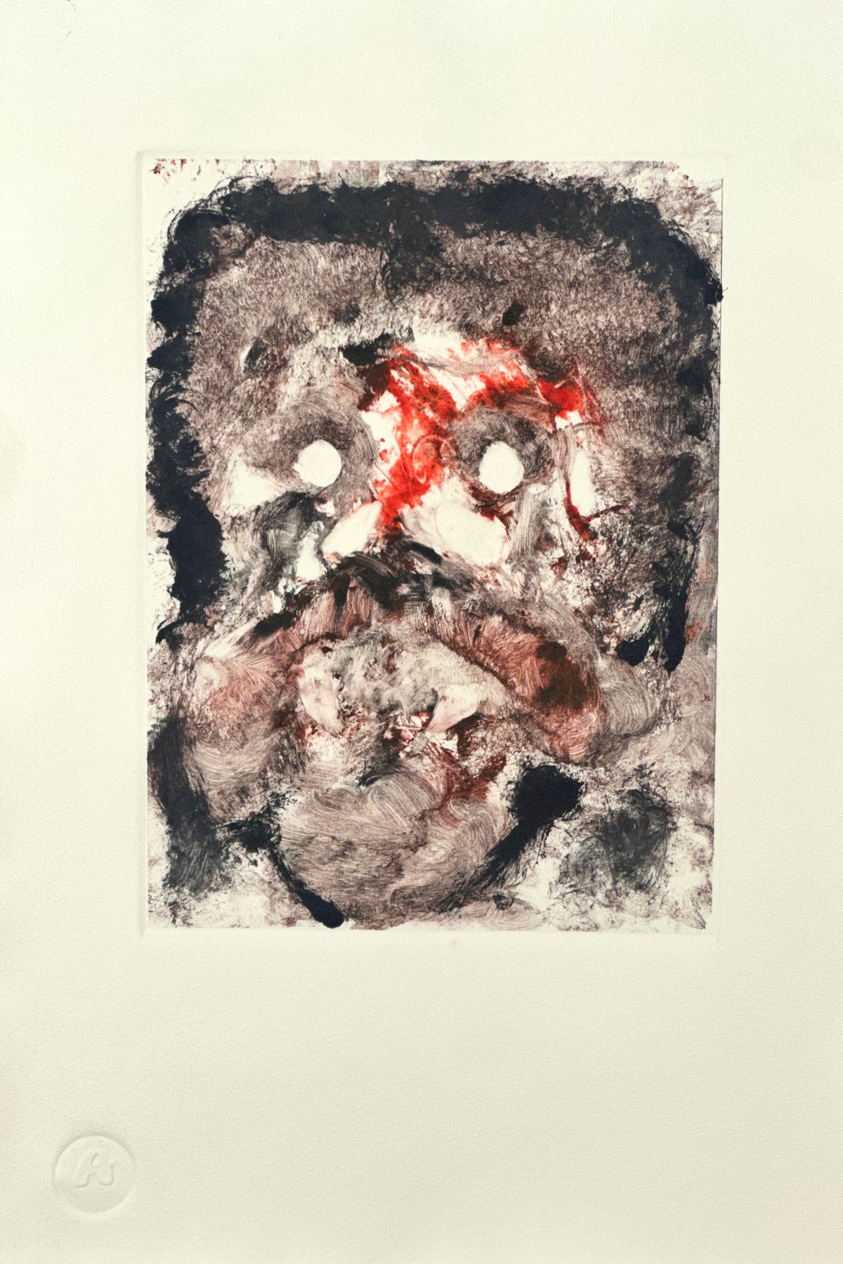 “Mente en blanco” original abstracto