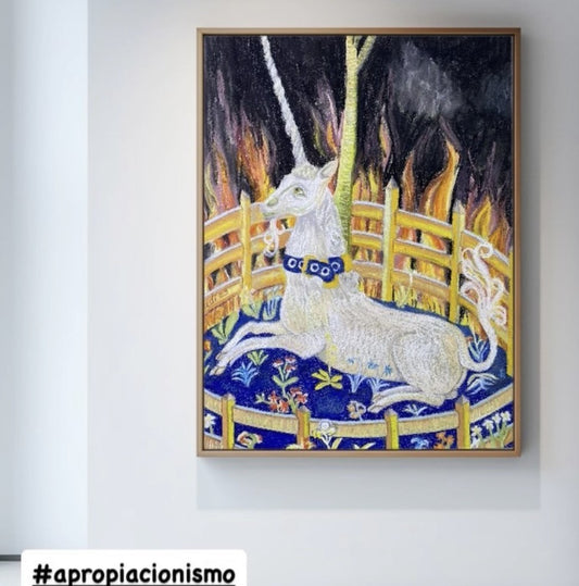 Pintura-El unicornio de hoy