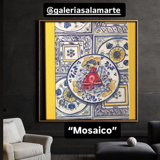 Obra original. Mosaico
