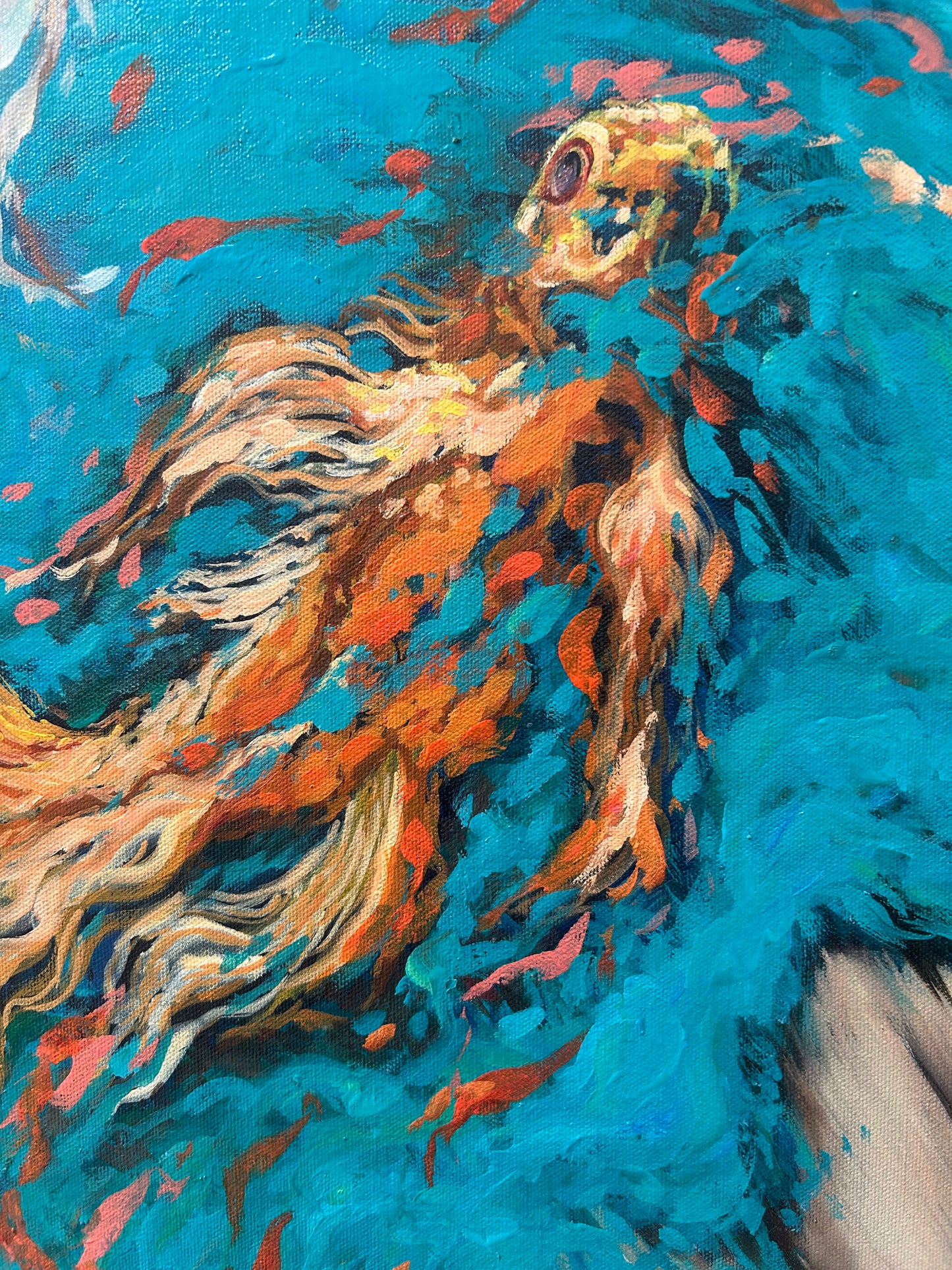 Obra de arte original - Sueño acuático