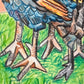 Pintura- Cinco gallos