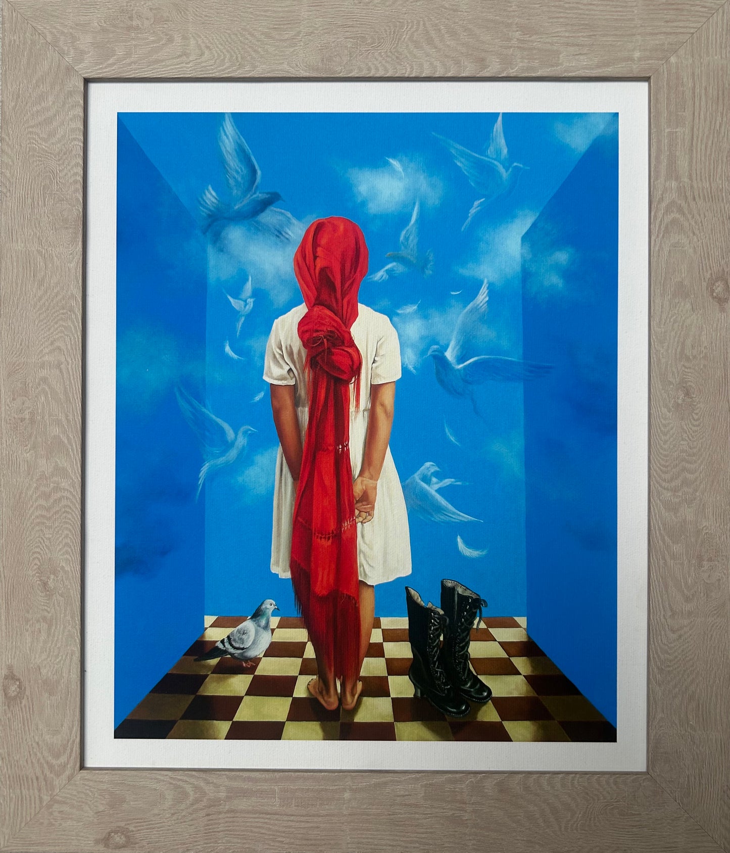 Impresión giclee - "De corazón libre"