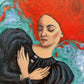 Obra de arte original - Sirena con barcos