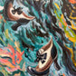 Obra de arte original - Sirena con barcos