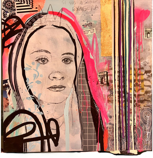 Obra de arte original - Si vas a soñar exagera