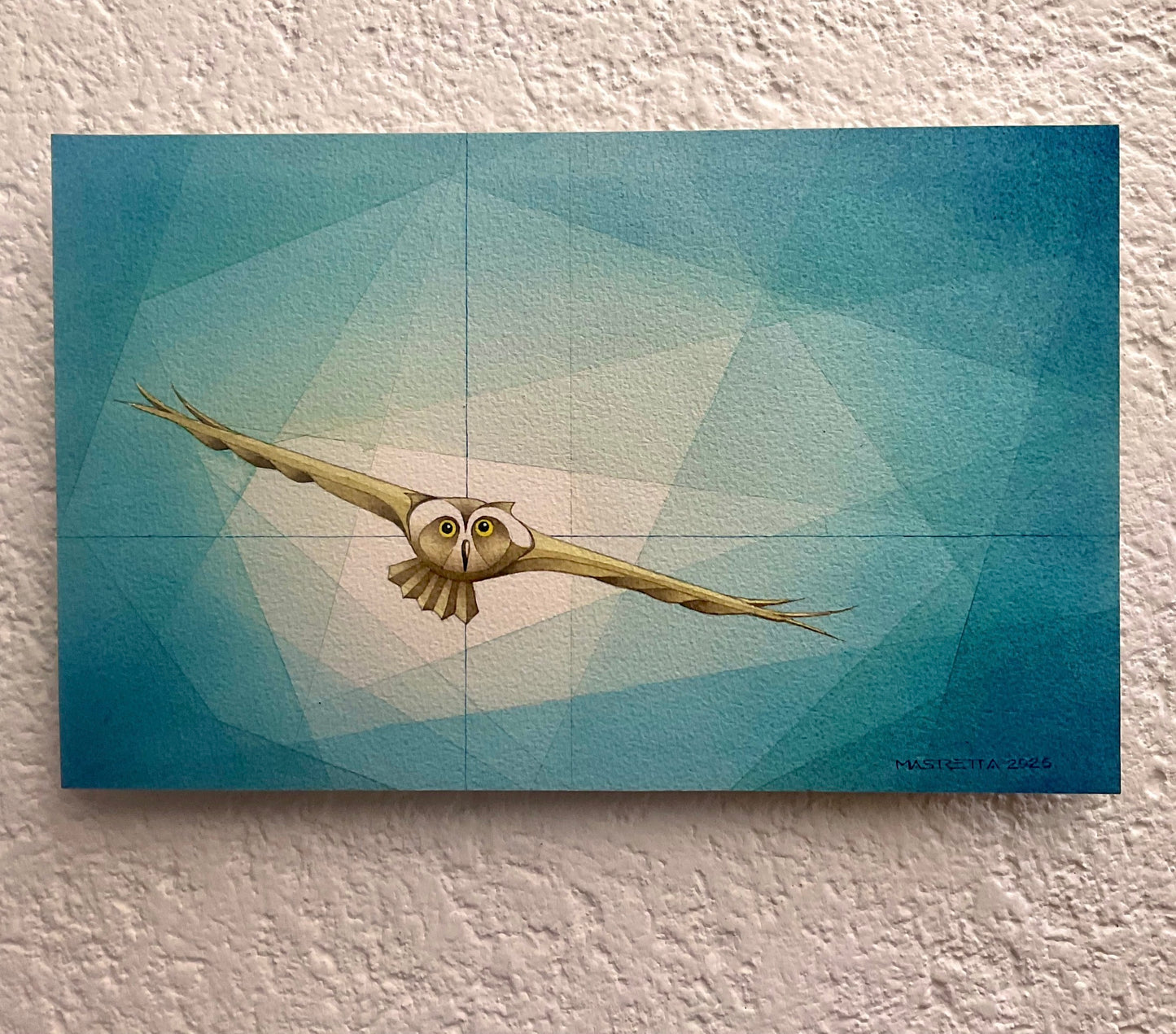 Obra de arte original - Al objetivo