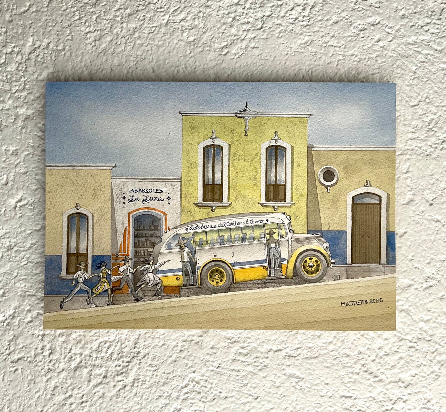 Obra de arte original - Hora pico