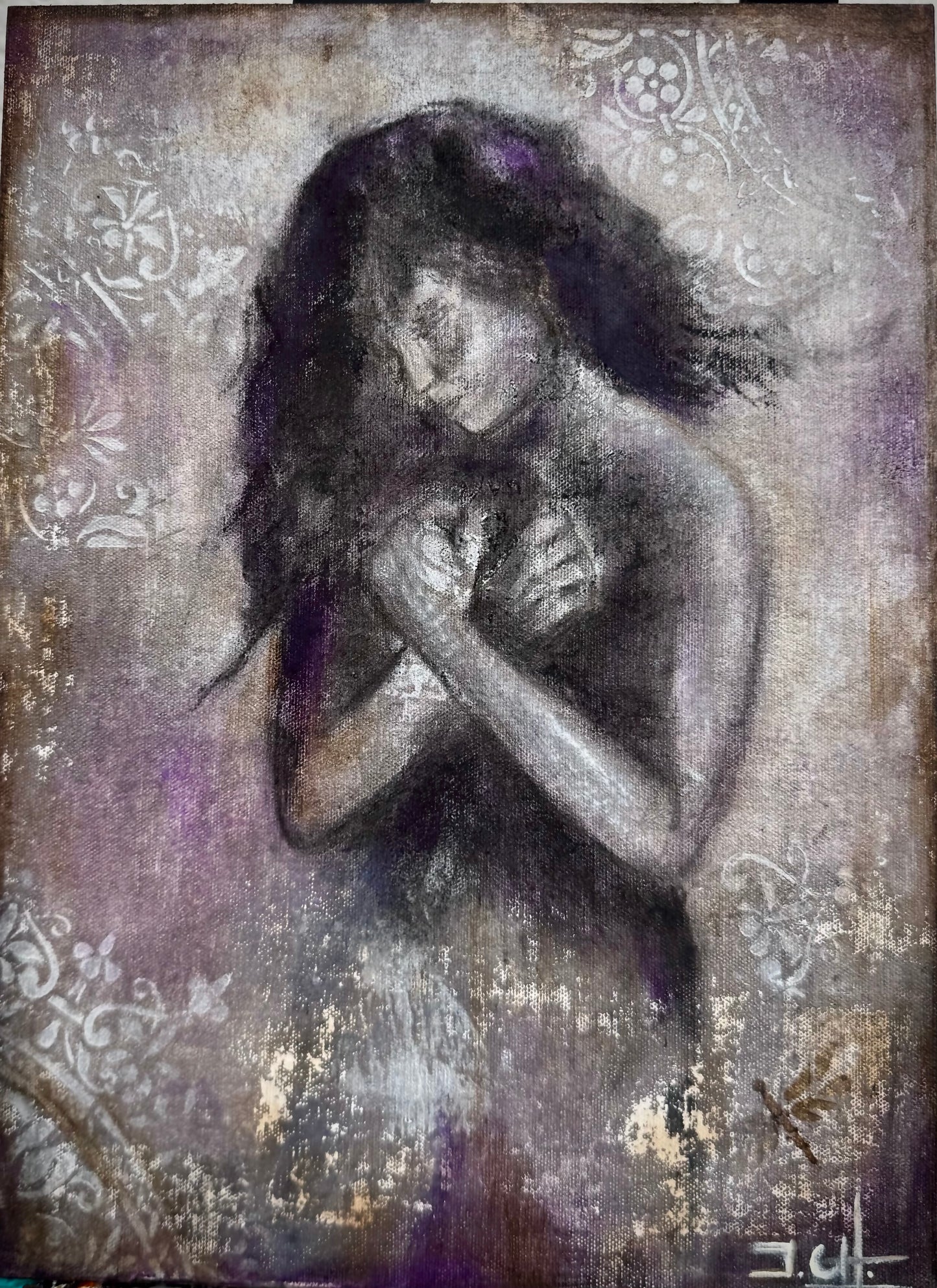 Cuadro al Óleo - Ni Una Más