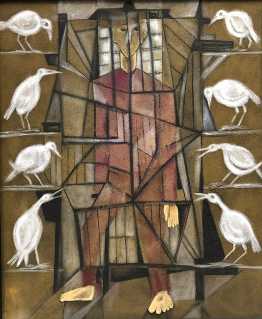 Hombre enjaulado