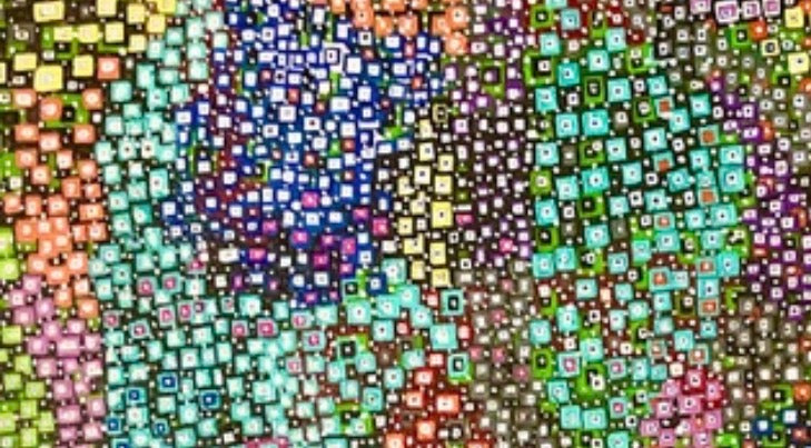 Cuadro Abstracto Contemporáneo- Quantum 38