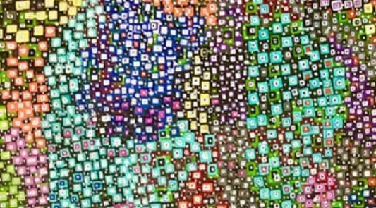 Cuadro Abstracto Contemporáneo- Quantum 38
