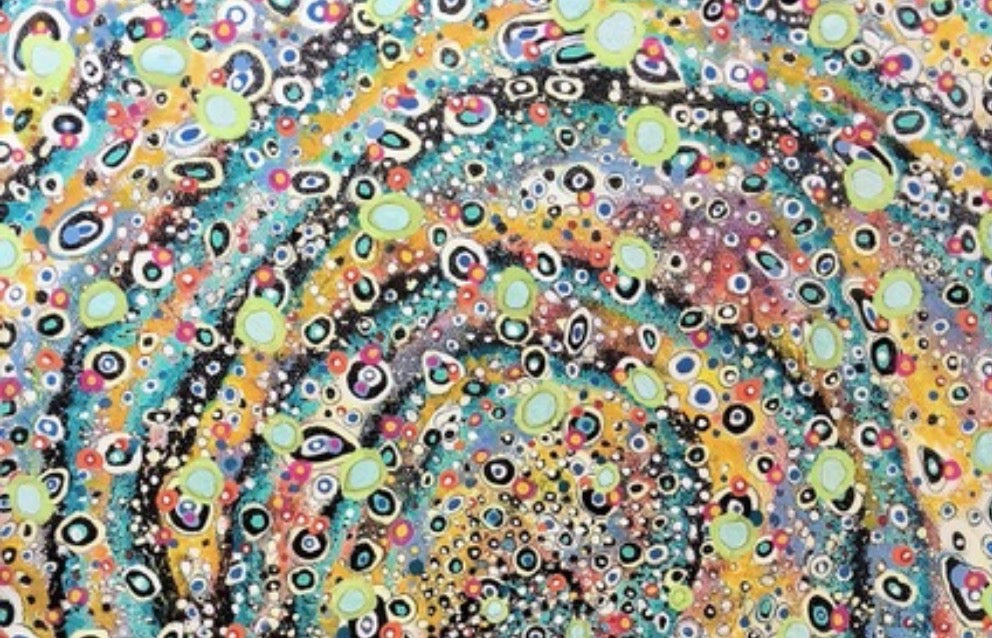 Arte abstracto Contemporáneo- Quantum 40