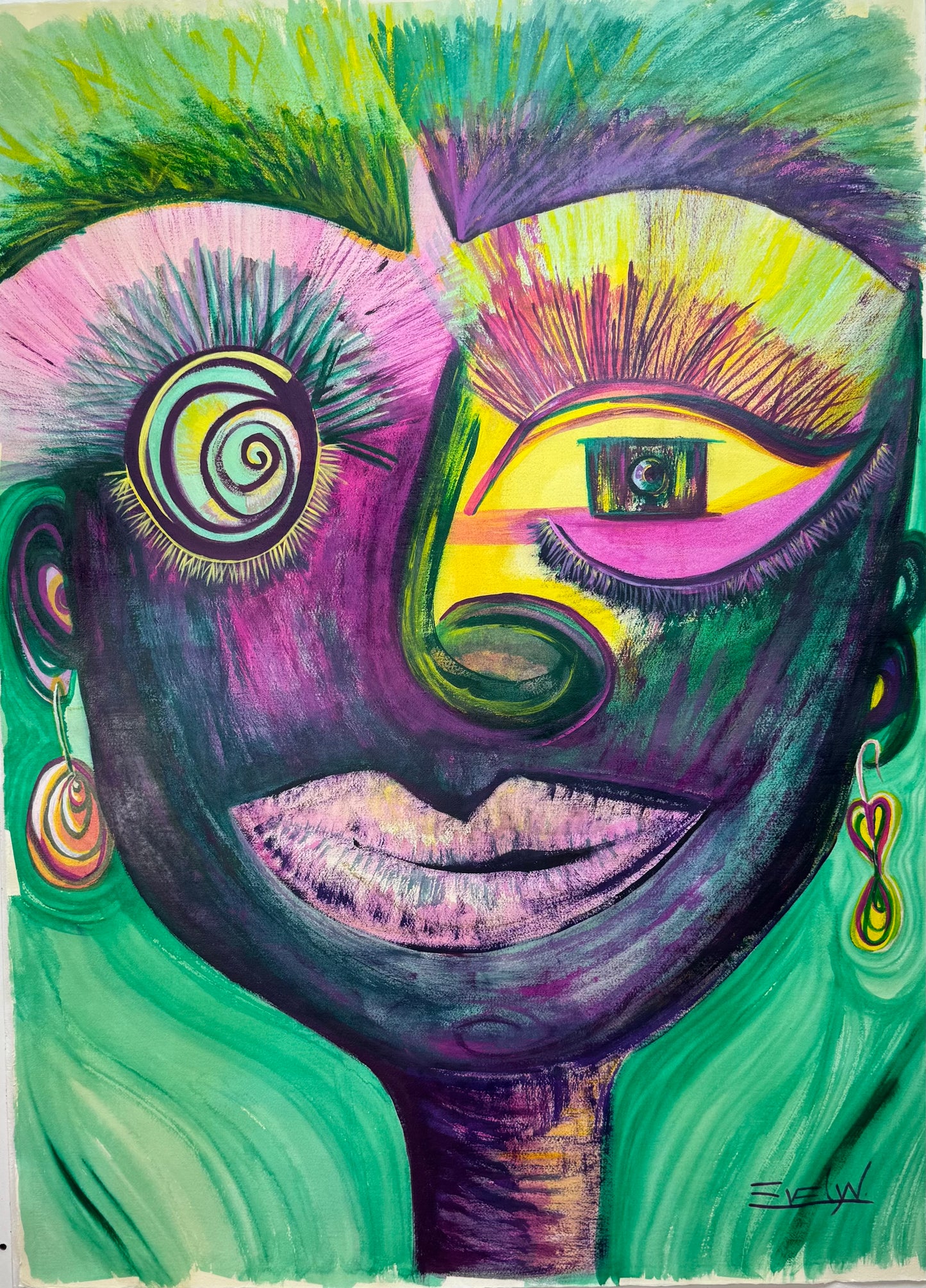 Rostros. Evelyn Cohen