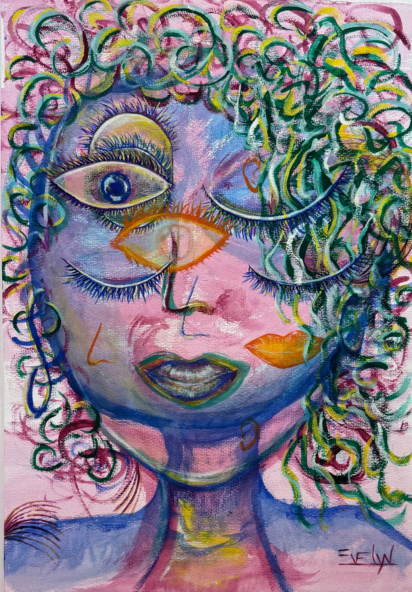 Evelyn Cohen. Rostros