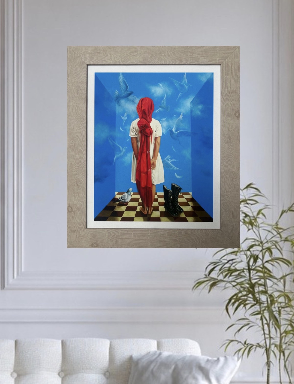 Impresión giclee - "De corazón libre"