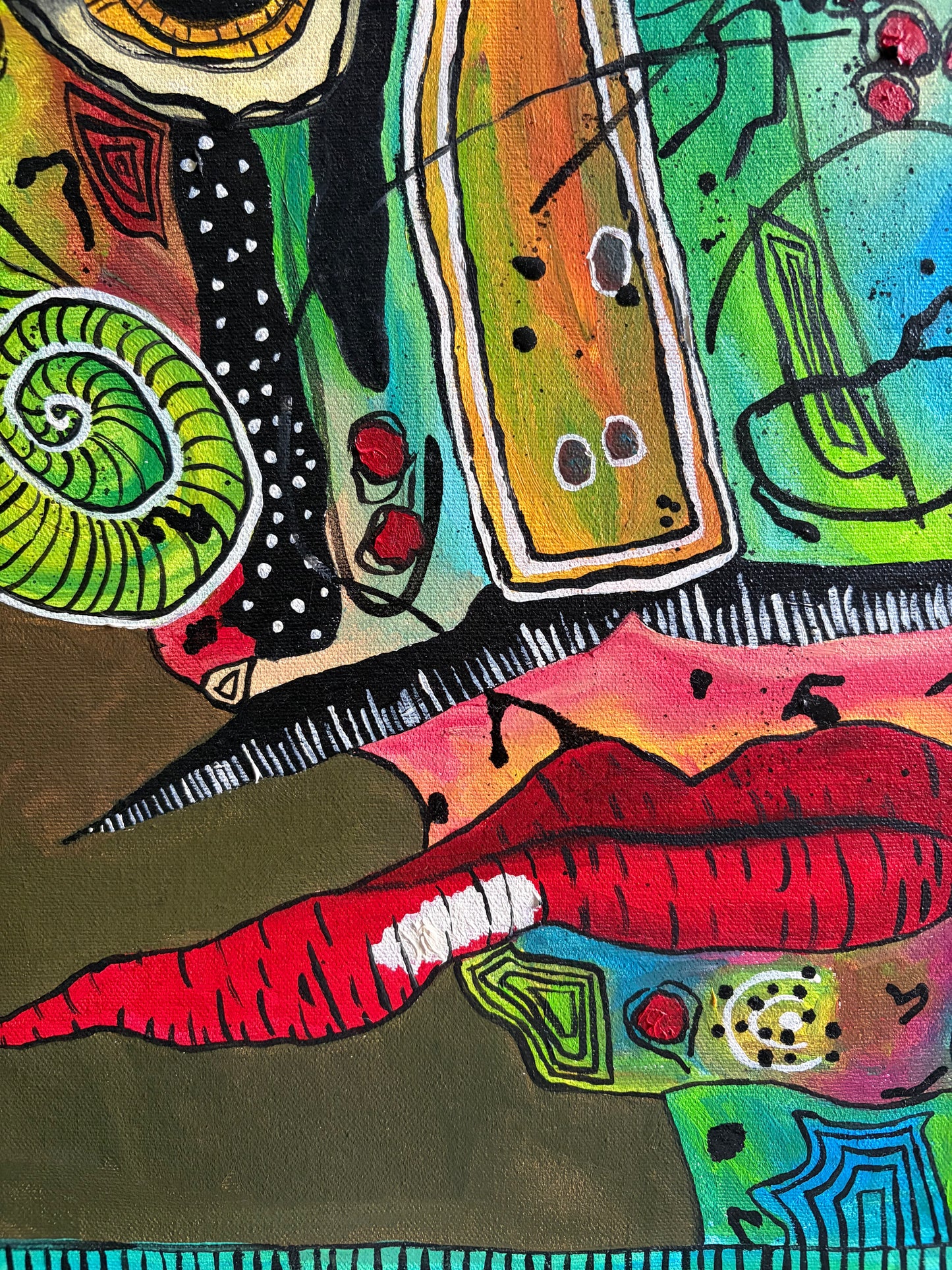 obra de arte- Les moustache