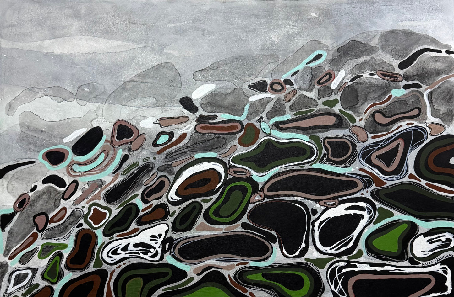 Río en calma