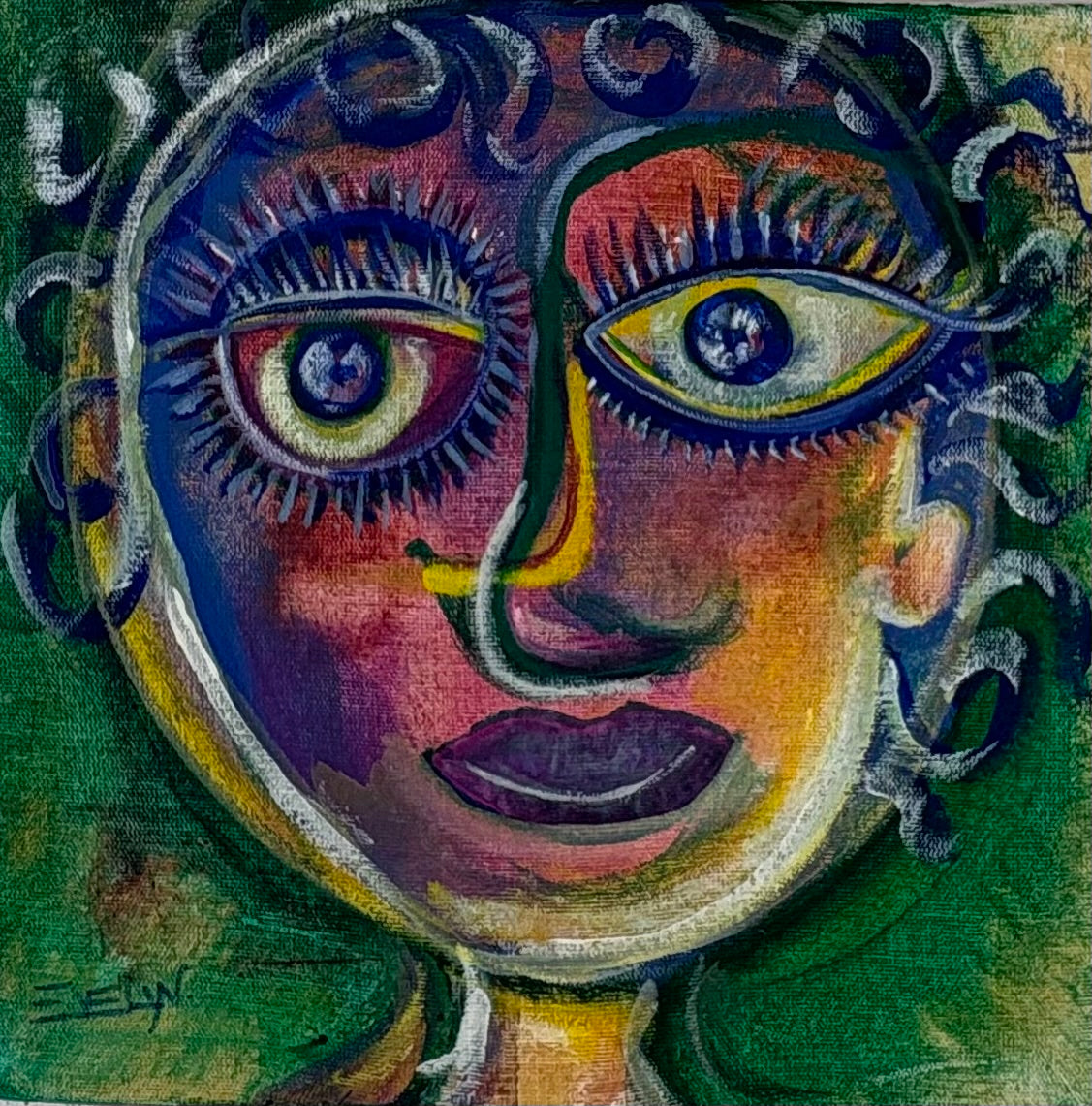 Evelyn Cohen. Rostros