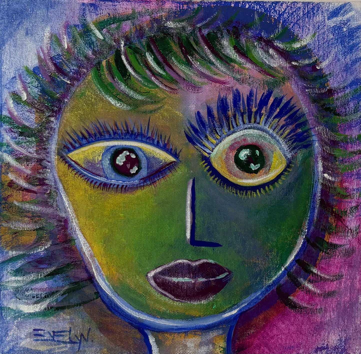 Evelyn Cohen. Rostros