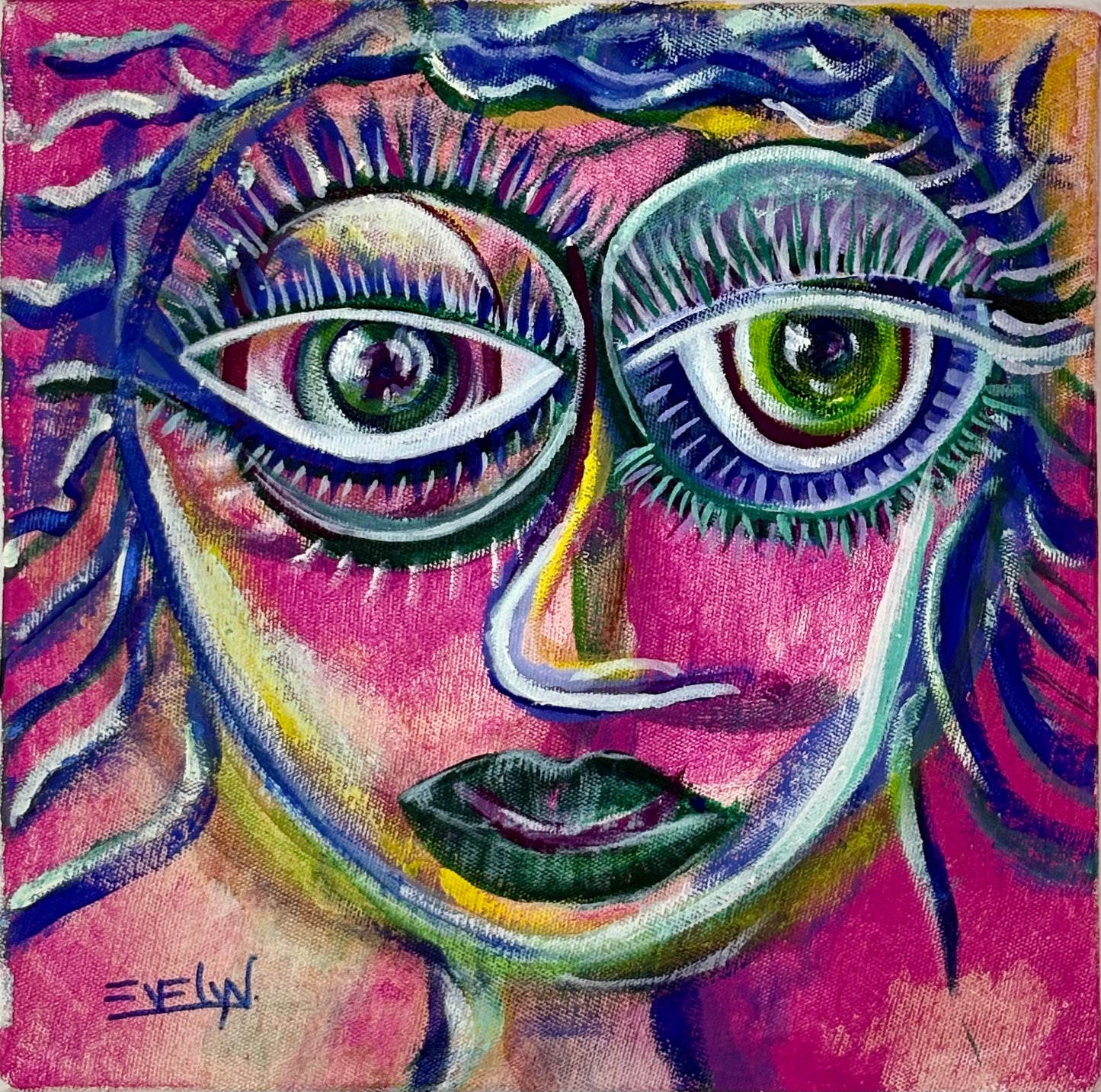 Evelyn Cohen. Rostros