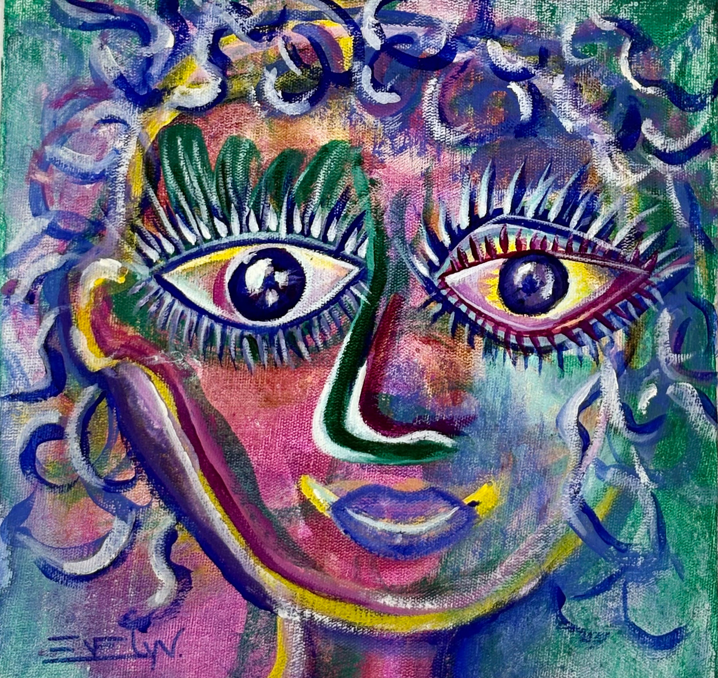 Evelyn Cohen. Rostros