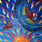 Arte contemporaneo- "AQ'AB'AL-GUACAMAYA ROJA"