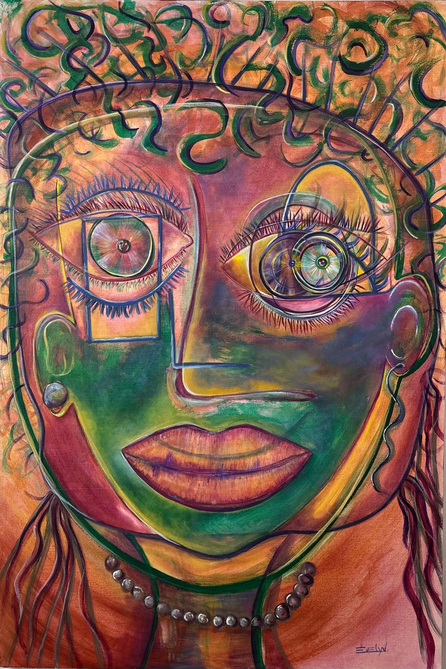 Evelyn Cohen.  Rostros