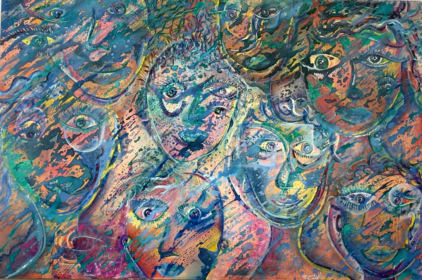 Evelyn Cohen. Rostros