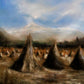 Pajares (Vista al popocatépetl)