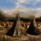 Pajares (Vista al popocatépetl)